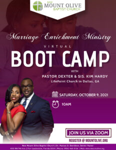 Marriage Enrichment Ministry Virtual Fellowship