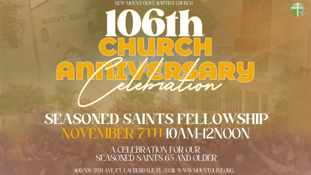 Church Anniversary Seasoned Saints 